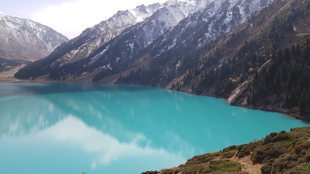 istock Big Almaty Lake, Kazakhstan 1266262865