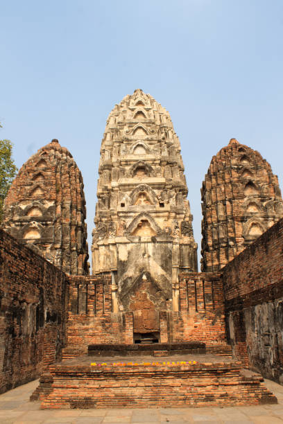 istock Buddha statues and stupas in the Sukhothai Historical Park 1266268046