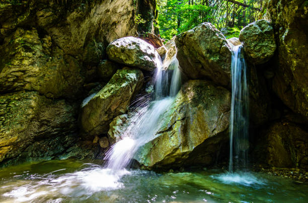 nice ravine near eschenlohe - germany