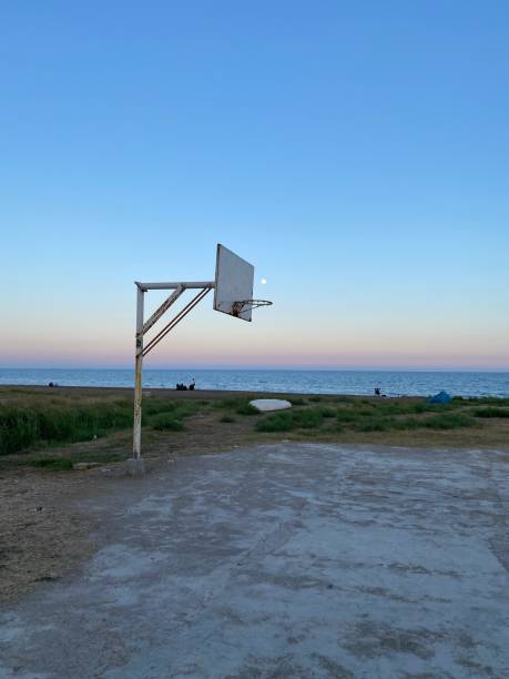 istock Basketball Court 1266287688