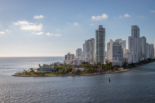 istock Panoramic View of Cartagena, Colombia. 1266288288