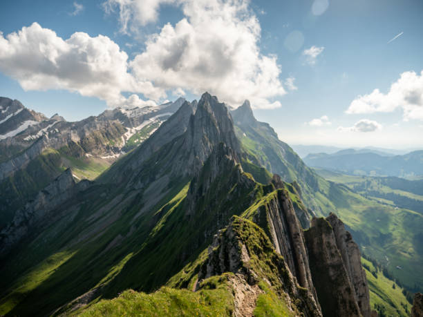 istock Mountain ridge in Appenzellerland canton 1266292779