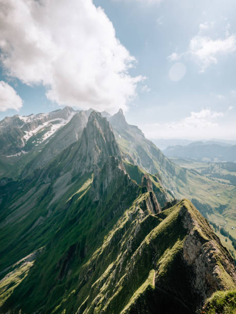 istock Mountain ridge in Appenzellerland canton 1266292848