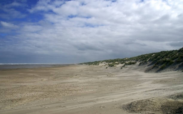 istock Typical beachview on the Dutch island of Terschelling 1266292936