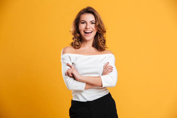 istock Excited happy young woman 1266296192