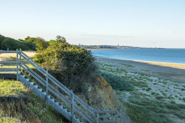 istock beach and sand dunes at Lowestoft Suffolk 1266297980