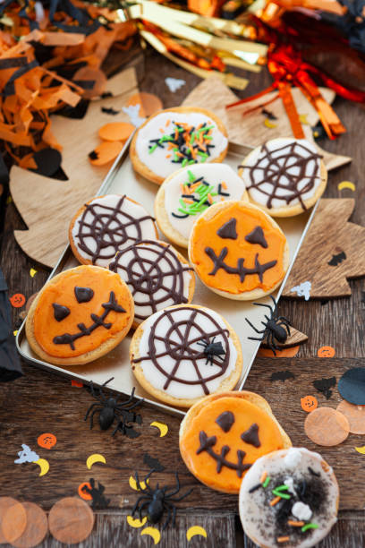 istock Colorful cookies for Halloween 1266298582