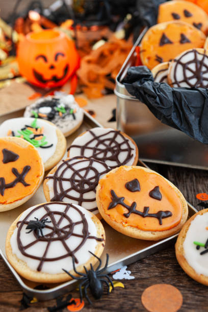 istock Colorful cookies for Halloween 1266299154