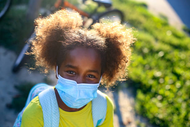 istock African girl during pandemic 1266300774