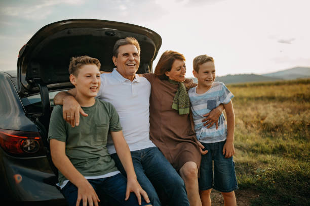 istock Multigenerational family traveling 1266302307