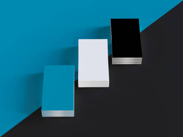 istock Mockup different business cards 1266303691