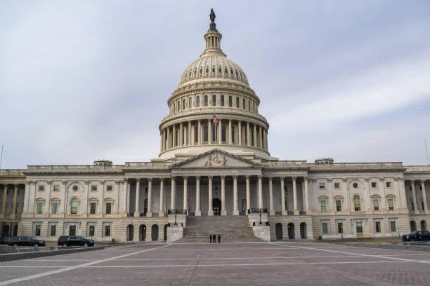 The United States Capitol Close view of the Capitol, at Washington D. C. senator photos stock pictures, royalty-free photos & images