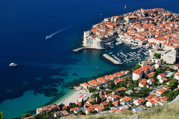istock Beautiful Romantic Old Town Dubrovnik, Croatia 1266307191
