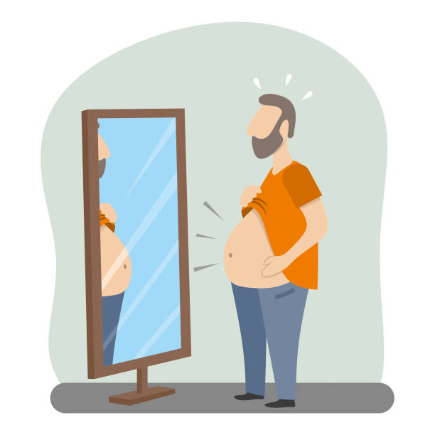 1,782 Cartoon Of Person Looking In A Mirror Illustrations & Clip Art -  iStock