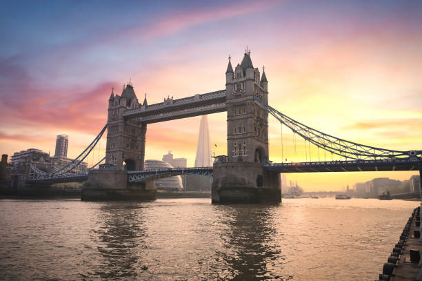 istock Tower Bridge crossing the River Thames in London, UK 1266308840