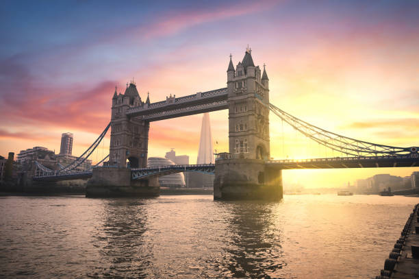istock Tower Bridge crossing the River Thames in London, UK 1266308948