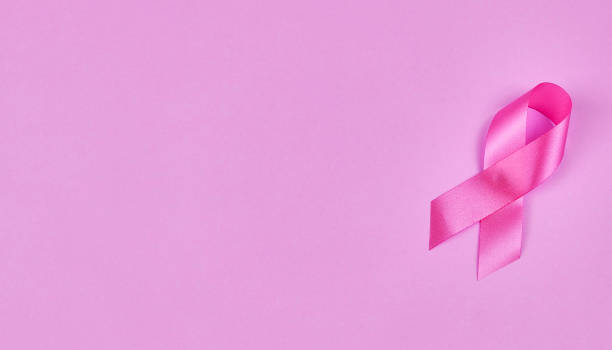 istock Breast cancer awareness ribbon 1266310276