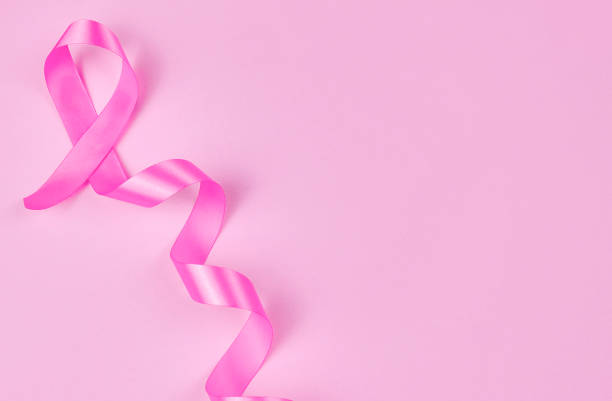 istock Breast cancer awareness ribbon 1266310350