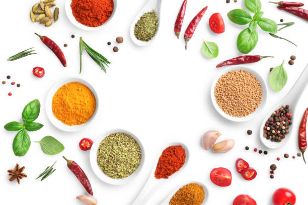 istock Various cooking ingredients, spices and herbs 1266315317