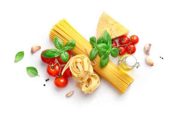 istock Food ingredients for italian pasta 1266318719
