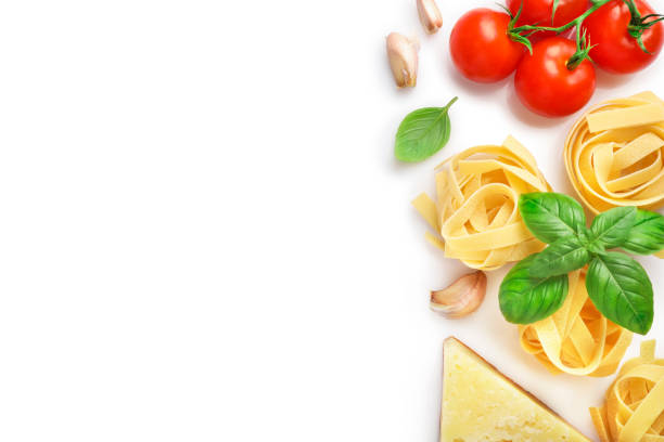 istock Food ingredients for italian pasta 1266318724