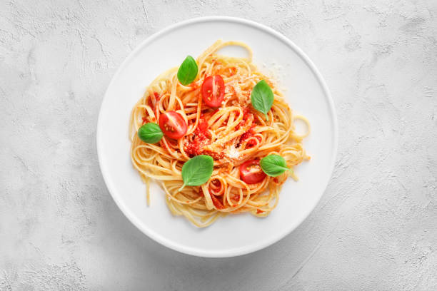 istock Delicious italian pasta for lunch 1266318833