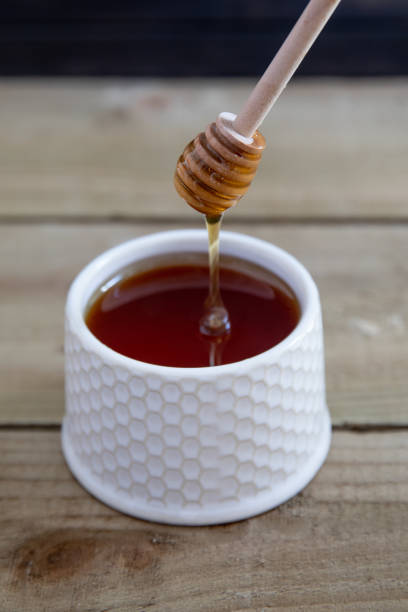 istock Honey on a honey dip. 1266322776