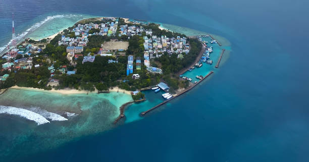 istock Maldives atoll island 1266323839
