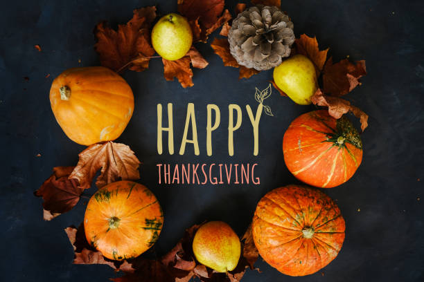 Happy thanksgiving day background.