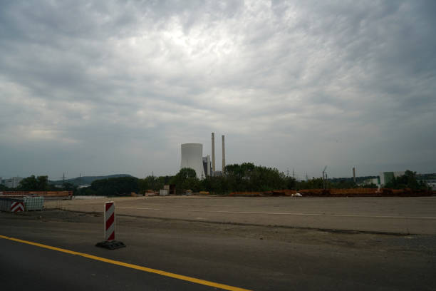 istock A construction site on the motorway and for motorway construction 1266335672