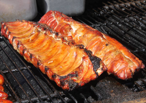 istock Ribs On An Outdoor Barbecue 1266342988