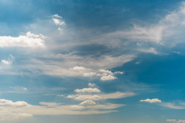 istock White cloud background and blue sky photo 1266352158