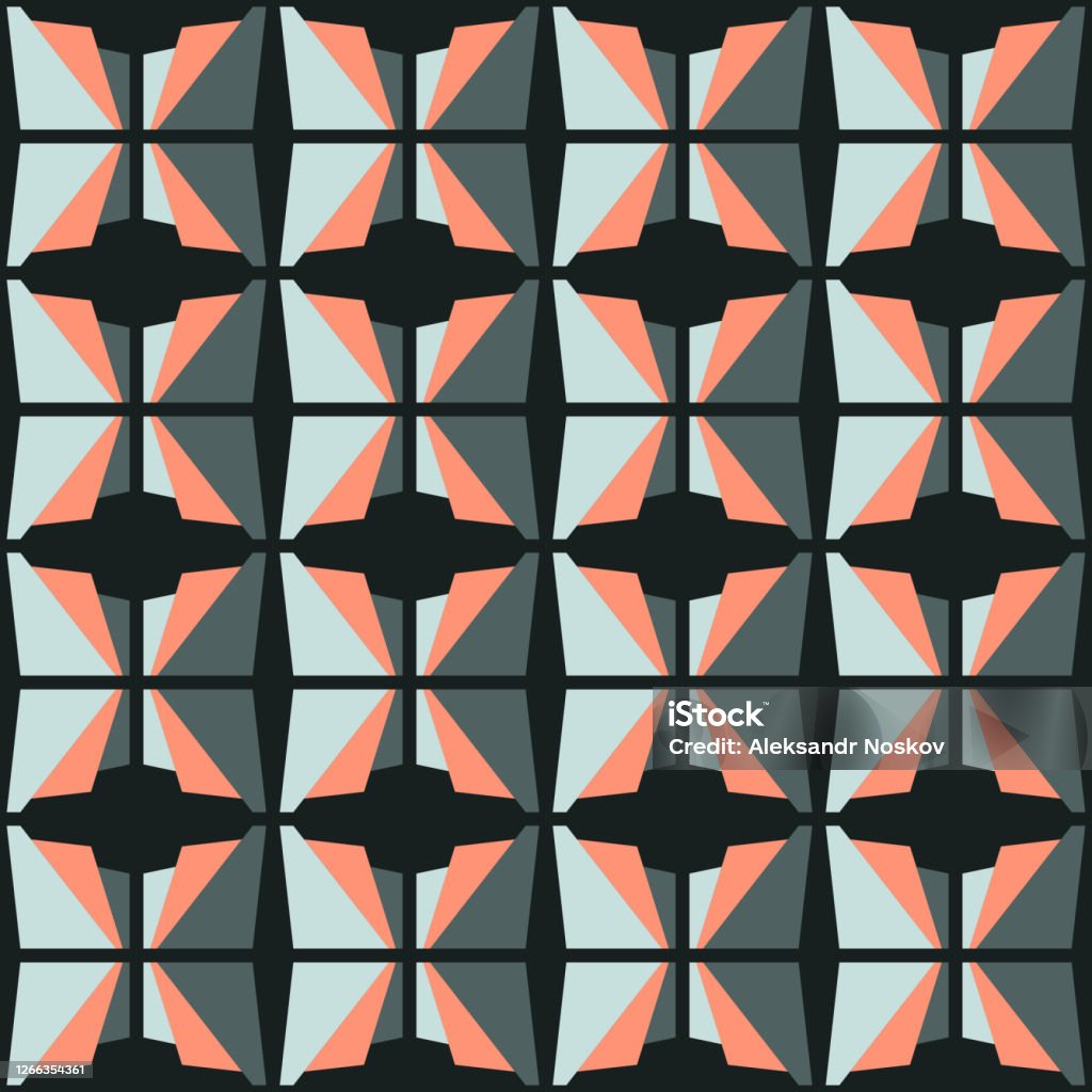 Angular Geometric Pattern Make Any Surface Attractive Stock ...