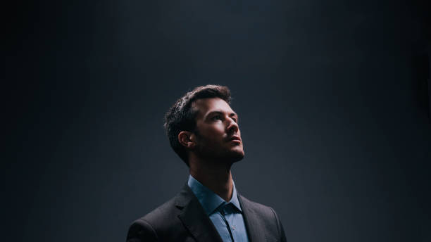 Studio Portrait of a Businessman