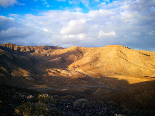 istock Volcanic lands from Fuerteventura 1266355778