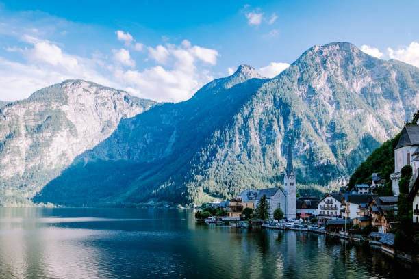 istock Hallstatt village on Hallstatter lake in Austrian Alps Austria 1266355949