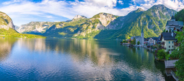 istock Hallstatt village on Hallstatter lake in Austrian Alps Austria 1266359634