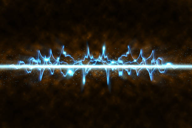 istock Colorful Neon Soundwave 1266360353