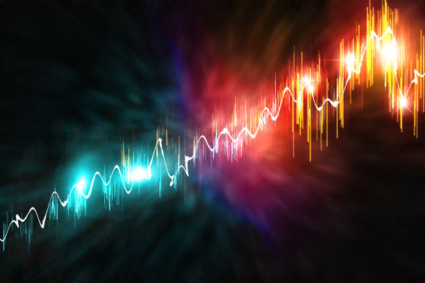 istock Colorful Neon Soundwave 1266360407