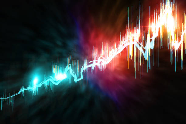 istock Colorful Neon Soundwave 1266360414