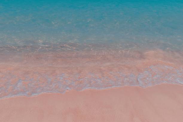 istock Crystal blue water on beach on summer 1266361093
