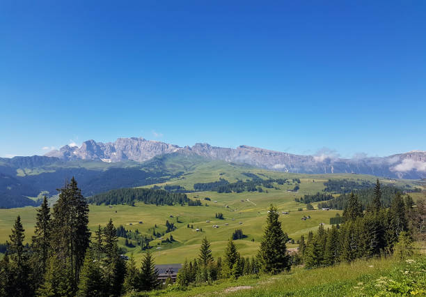 istock Tyrol landscape alps mountains beautiful view 1266362543