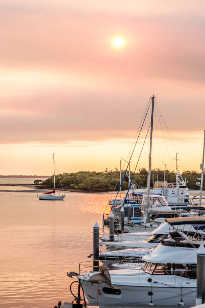 istock Sunset over Dowadee Island from Sunset Beach, NSW 1266367158