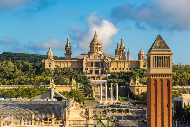 istock View of the center Barcelona 1266374508