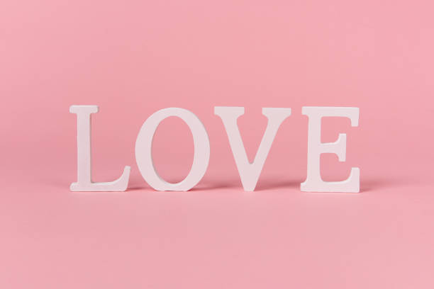 istock love letters on pink background, Valentine's Day 1266383603