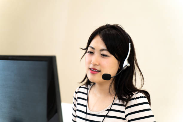 istock Woman working in a call center 1266386680