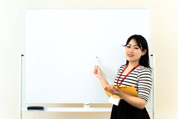 istock Woman giving a presentation 1266386765