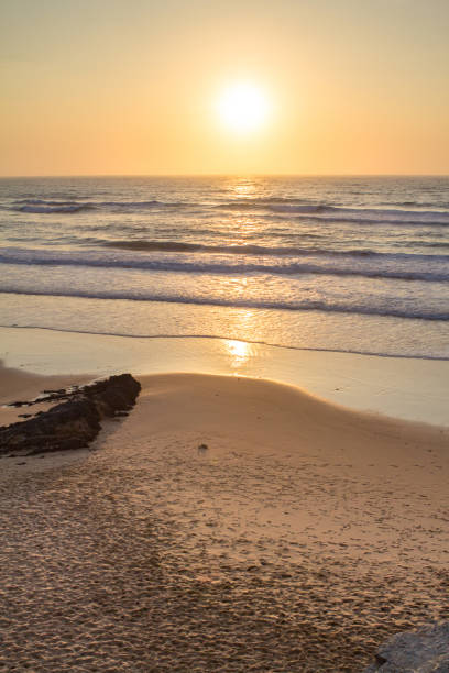istock Beautiful sunset over the ocean 1266410798