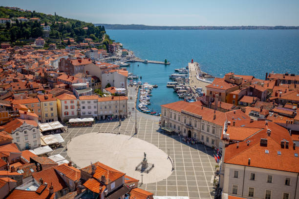 istock Center of Piran, Slovenia 1266410848