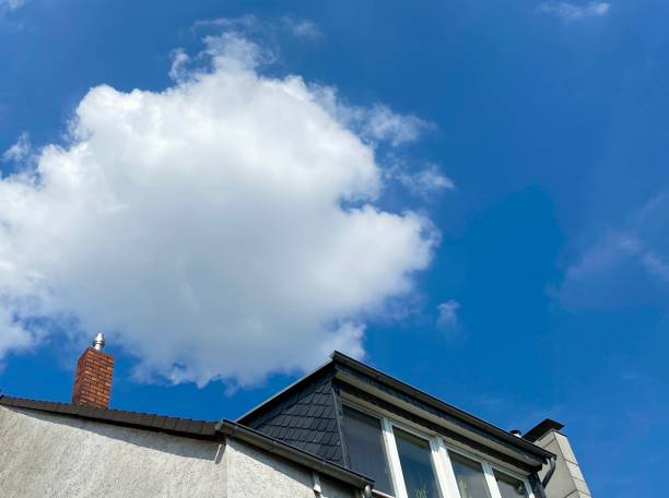 Cloud looks like puffer fish